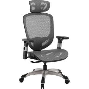 image:imageSTAPLES Hyken Ergonomic Task Chair Mesh Ergonomic Lumbar Support Swivel BlackGrey