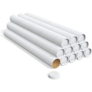 image:imageSTAPLES Mailing Tubes 3 x 36 White SpiralWound Protective Tubes  12Carton 116343 x 30