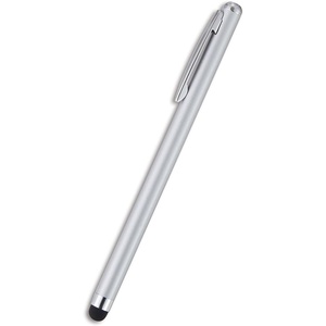 image:imageSTAPLES Universal Slim Stylus Pen HighPrecision Capacitive Tip for Touch Screens on iPad iPhone Android Tablets amp Smartphones Lightweight Design SilverSilver