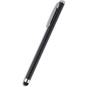 image:imageSTAPLES Universal Slim Stylus Pen HighPrecision Capacitive Tip for Touch Screens on iPad iPhone Android Tablets amp Smartphones Lightweight Design SilverBlack