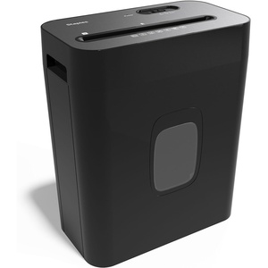 image:imageStaples 8Sheet CrossCut Paper Shredder AntiJam Shreds PaperCredit CardsStaples for Office amp Home Use with 36 Gallon Bin Black12 Sheet