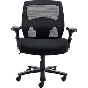 image:imageStaples Driscott Ergonomic Fabric Managers Big amp Tall Chair 400 lb Capacity Black 2Pack