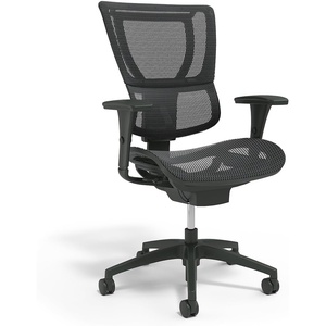 image:imageWorkplace 20 Ergonomic Task Chair Mesh Ergonomic Lumbar Support Adjustable Height Black