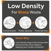 image:imageCoastwide Professional 5560 Gallon Trash Bag 38 x 58 Low Density 13 mil Clear 100 BagsBox