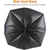 image:imageCoastwide Professional Black Trash Bags 5560 Gal Reprocessed Resin 13 Mil 38Inch x 58Inch 100 Ct