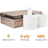 image:imageCoastwide Professional Recycled Centerpull Paper Towels 2ply 600 SheetsRoll 6 RollsPackStandard