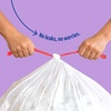 image:imagePERK 13 Gallon Kitchen Trash Bag Low Density 09 Mil100 Pack