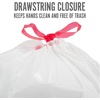 image:imagePERK 13 Gallon Kitchen Trash Bag Low Density 09 Mil120 Pack