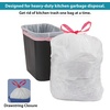 image:imagePERK 13 Gallon Kitchen Trash Bag Low Density 09 Mil120 Pack