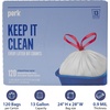 image:imagePERK 13 Gallon Kitchen Trash Bag Low Density 09 Mil120 Pack