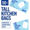 image:imagePERK 13 Gallon Kitchen Trash Bag Low Density 09 Mil50 Pack