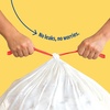 image:imagePERK 13 Gallon Kitchen Trash Bag Low Density 09 Mil50 Pack