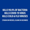 image:imagePerk Disinfecting Wipes Lemon Scent 75 WipesCanister 6 Pack  MultiSurface Cleaning Wipes for Home Office amp Classroom1 Pack