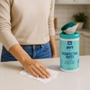 image:imagePerk Disinfecting Wipes Lemon Scent 75 WipesCanister 6 Pack  MultiSurface Cleaning Wipes for Home Office amp Classroom1 Pack