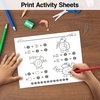 image:imagePrinter Paper 85 x 11 Inch 20 lb 92 Bright White Sheets 10 Ream Carton10 Reams