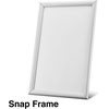 image:imageSTAPLES Aluminum Snap Frame 11 x 17  FrontLoading Poster Frame for Retail Signs amp Notices