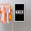 image:imageSTAPLES Aluminum Snap Frame 11 x 17  FrontLoading Poster Frame for Retail Signs amp Notices