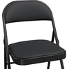 image:imageSTAPLES Folding amp Stacking Chair Faux Leather