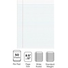 image:imageSTAPLES Legal Pads 85 x 11 Wide Ruled Perforated 50 SheetsPad 12PackScratchpad 12 Pack