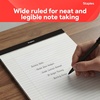 image:imageSTAPLES Legal Pads 85 x 14 Wide Ruled 50 SheetsPad 12PackWhite