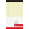 image:imageSTAPLES Legal Pads 85 x 14 Wide Ruled 50 SheetsPad 12PackYellow