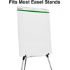 image:imageSTAPLES Stickies Tabletop Easel Pad 20 X 23 White 20 SheetsPad  Easel Pad for Meetings amp Classrooms27 x 35 Ruled