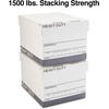 image:imageSTAPLES Storage amp Filing Box HeavyDuty with Handles amp Removable Lid Letter amp Legal Size Documents Stackable 4Pack WhiteGray12 Pack