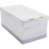 image:imageSTAPLES Storage amp Filing Box HeavyDuty with Handles amp Removable Lid Letter amp Legal Size Documents Stackable 4Pack WhiteGray12 Pack