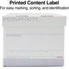 image:imageSTAPLES Storage amp Filing Box HeavyDuty with Handles amp Removable Lid Letter amp Legal Size Documents Stackable 4Pack WhiteGray4 Pack