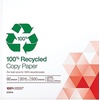 image:imageStaples 100 Recycled 85Inch x 11Inch Copy Paper 20 lbs 92B 500Ream 10 ReamCount For Office School amp Home100 Recycled
