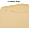 image:imageStaples 12 Brown Kraft Gummed Envelopes Heavyweight OpenEnd Mailing Envelopes 500Box