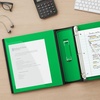 image:imageStaples 2Inch 3Ring Better Binder Durable View Binder for Office amp School Storage Green 2Pack