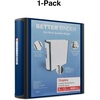 image:imageStaples 3Inch 3Ring Better Binder Durable View Binder for Office amp School Organization Navy Blue 2Pack