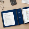 image:imageStaples 3Inch 3Ring Better Binder Durable View Binder for Office amp School Organization Navy Blue 2Pack