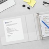 image:imageStaples 3Ring Binder 2 DRing White HighCapacity Organizer for Home Office amp School Holds up to 480 Sheets 6PackWhite