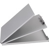 image:imageStaples Aluminum Storage Clipboard Letter Size Silver  HeavyDuty Clipboard with Storage