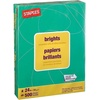 image:imageStaples Brights 24 Lb Colored Paper Green 500Ream For Everyday Use at Home or OfficeDark Green