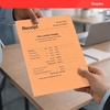 image:imageStaples Brights Multipurpose Paper 20 lbs 85Inch x 11Inch Red 500Ream For Office School amp HomeOrange