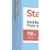 image:imageStaples Cardstock Paper 110 lbs 85Inch x 11Inch Ivory 250Pack For Office School amp HomeBlue