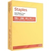 image:imageStaples Cardstock Paper 110 lbs 85Inch x 11Inch Ivory 250Pack For Office School amp HomeCanary Yellow