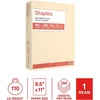 image:imageStaples Cardstock Paper 110 lbs 85Inch x 11Inch Ivory 250Pack For Office School amp HomeIvory