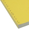 image:imageStaples Computer Paper 95 x 11Inch 2Part 15 lbs 100 Bright WhiteCanary 1650SheetsCT