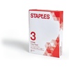 image:imageStaples Copy Paper 8 12 x 11 3 Hole Punched Case For Office School amp Home500 Sheets