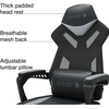 image:imageStaples Emerge Vomax Gaming Chair Ergonomic Adjustable Height Swivel Black