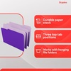 image:imageStaples File Folders Letter Size 13Cut Tabs Assorted Colors Durable 105Point Paper Stock 100PackPurple