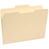 image:imageStaples File Folders Letter Size 13Cut Tabs Assorted Positions Manila Durable Paper Stock 100Pack