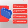 image:imageStaples Hanging File Folders Letter Size Purple 15Cut Tabs TearResistant Includes Tabs amp Inserts  25PackBlue