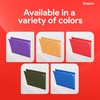 image:imageStaples Hanging File Folders Letter Size Purple 15Cut Tabs TearResistant Includes Tabs amp Inserts  25PackPurple