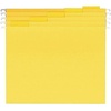 image:imageStaples Hanging File Folders Letter Size Purple 15Cut Tabs TearResistant Includes Tabs amp Inserts  25PackYellow