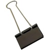 image:imageStaples Medium Binder Clips 063 Capacity Black 144 ClipsPack ST32003288 Pack